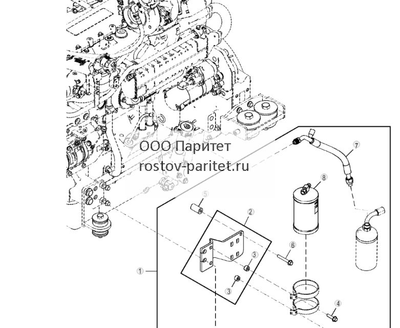 Компрессораккумулятор, кондиционер воздуха, комплект шлангов - ST757524 513.jpg